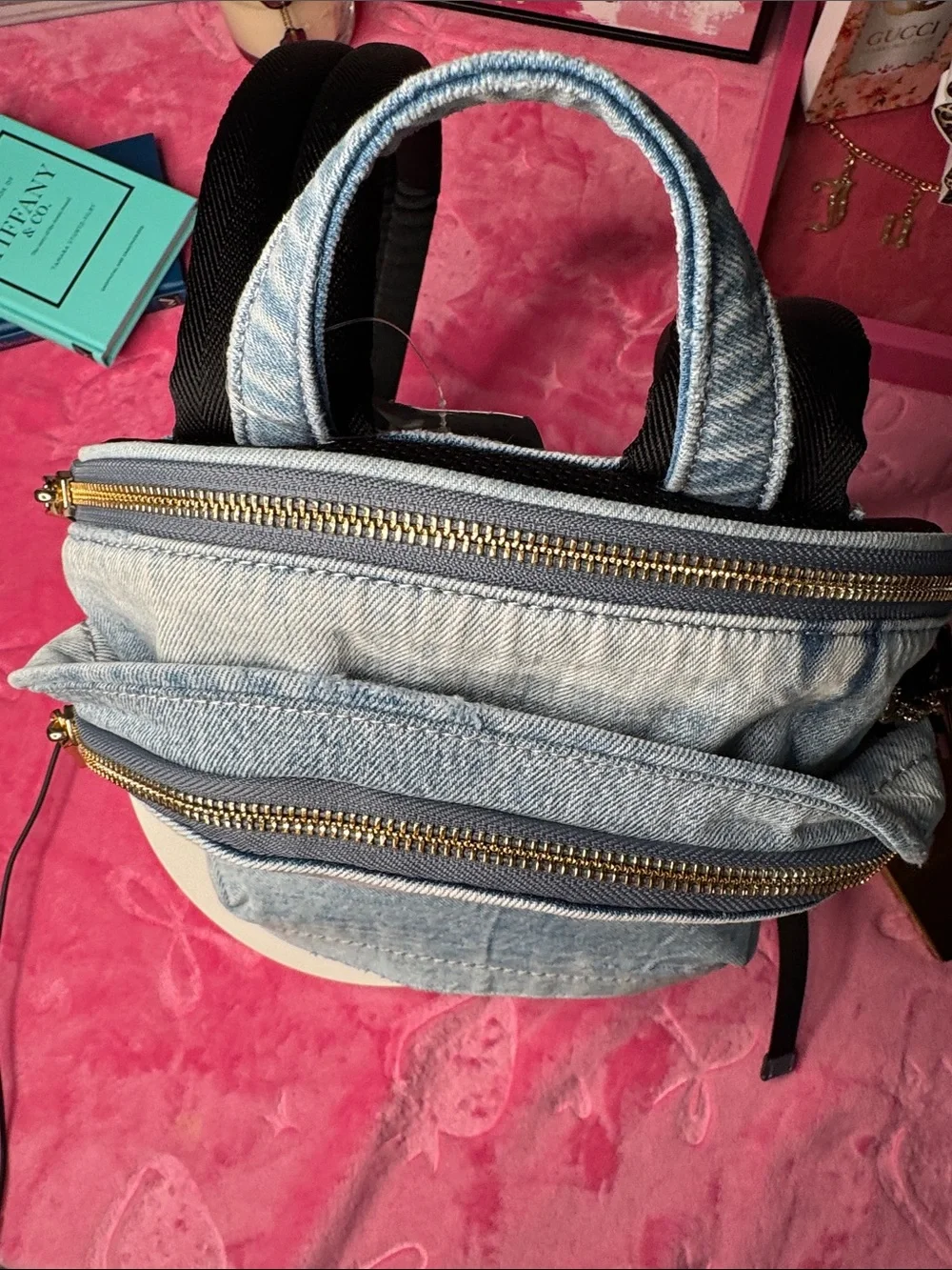 Coach Distressed Denim Backpack NWT – Style CEF27 – 11x13x5